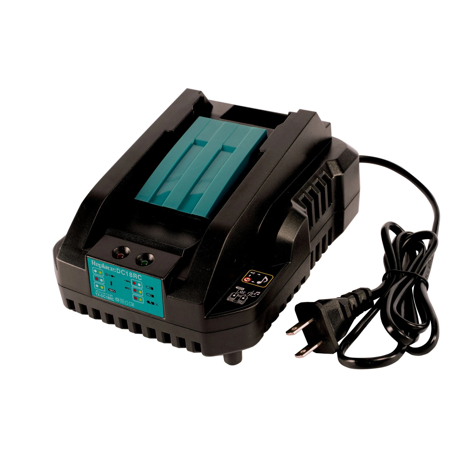 DC18RD 4A Replacement Lithium ion Battery One Port Rapid Charger For Makitas Power Tools BL1840 7.2V-18V Original Fast Charger