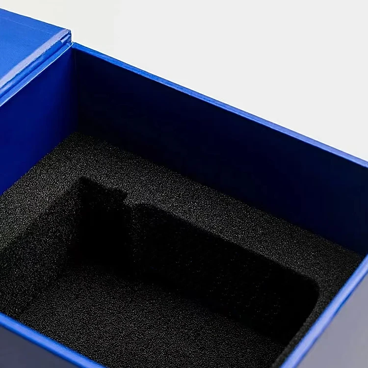 Filp Color Ribbon Decorating Packaging Cardboard Paper With Plastic Tray Small Chocolate Gift Box