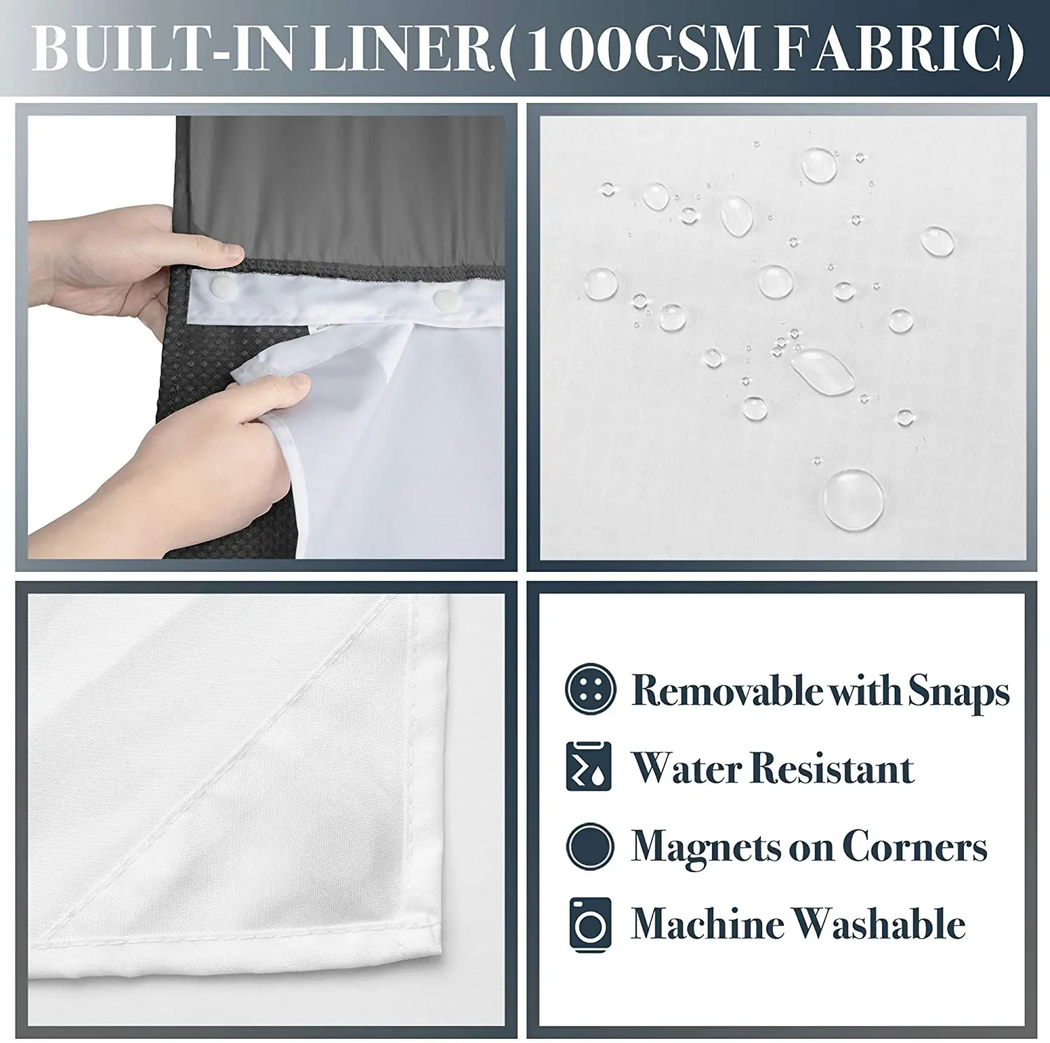 Heavy Duty Design Bathroom Shower Curtains And Mats,Custom Printed Bathroom Sets With Shower Curtain And Rugs/