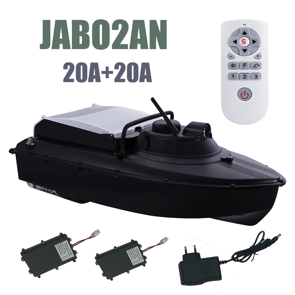 JABO2AN-20A * 2 Автоматическая навигация, хранение 3 навесов для лодки для доставки прикорма и оснастки