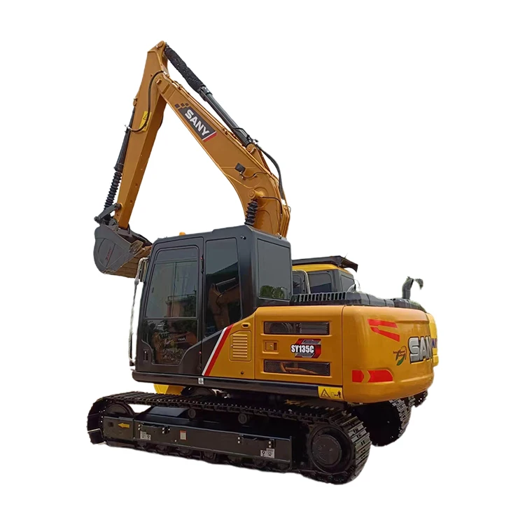Used Medium Sany 135c pro Second Hand Crawler Excavator Sany Sy135c Sany135 SY 95 C PRO sy135c 13.5TON in China