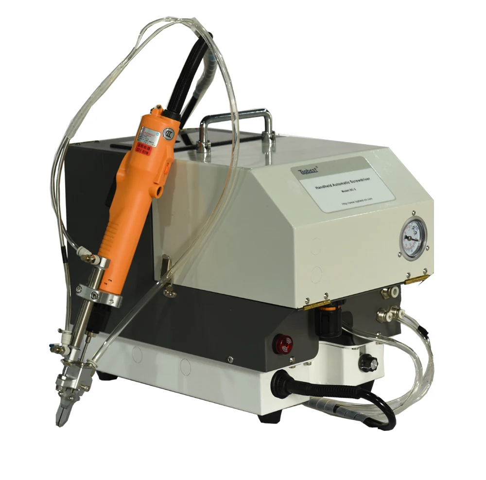 Handheld screw driver machine with automatic screw feeding system