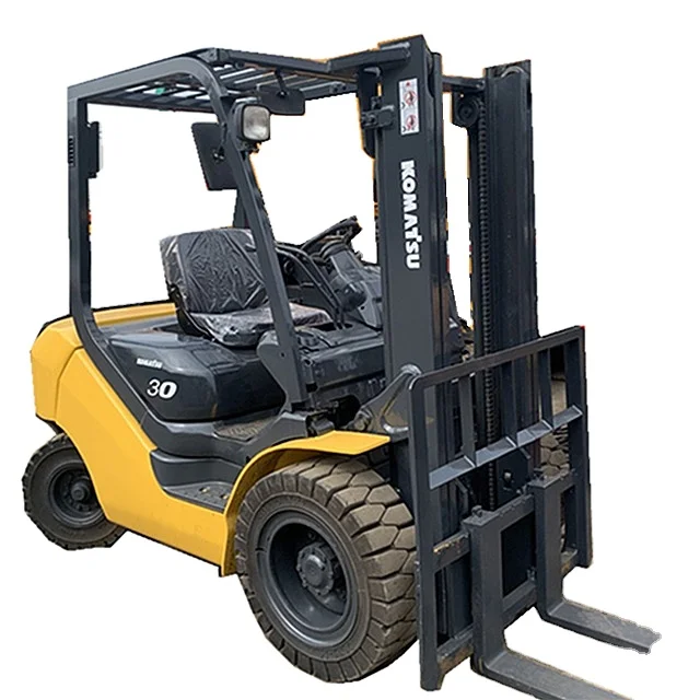 Умеренная цена Komatsu FD30, гусеничный экскаватор, колесный погрузчик, komatsu fd30t-16 Япония 3 тонн для вилочных погрузчиков с сдвигающее устройство для продажи