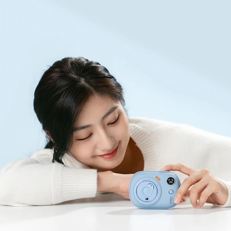 Карманный заводской продавец Новый мини-внешний аккумулятор Doraemon грелка для рук 10000 мАч портативный внешний большой емкости с пользовательским логотипом