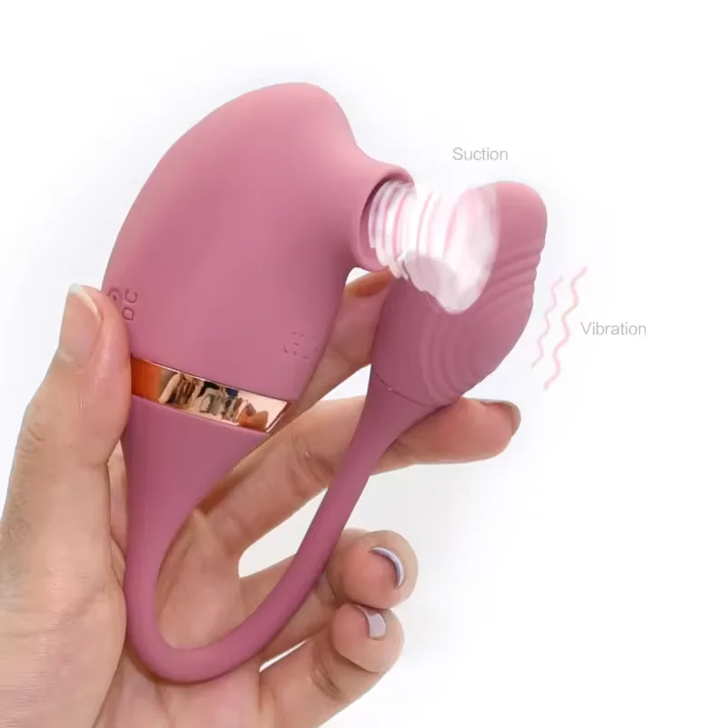 New Arrival Adult Sex Toy For Women And Men Body Safe Silicone Sex Vibrator With G Spot Licking Function