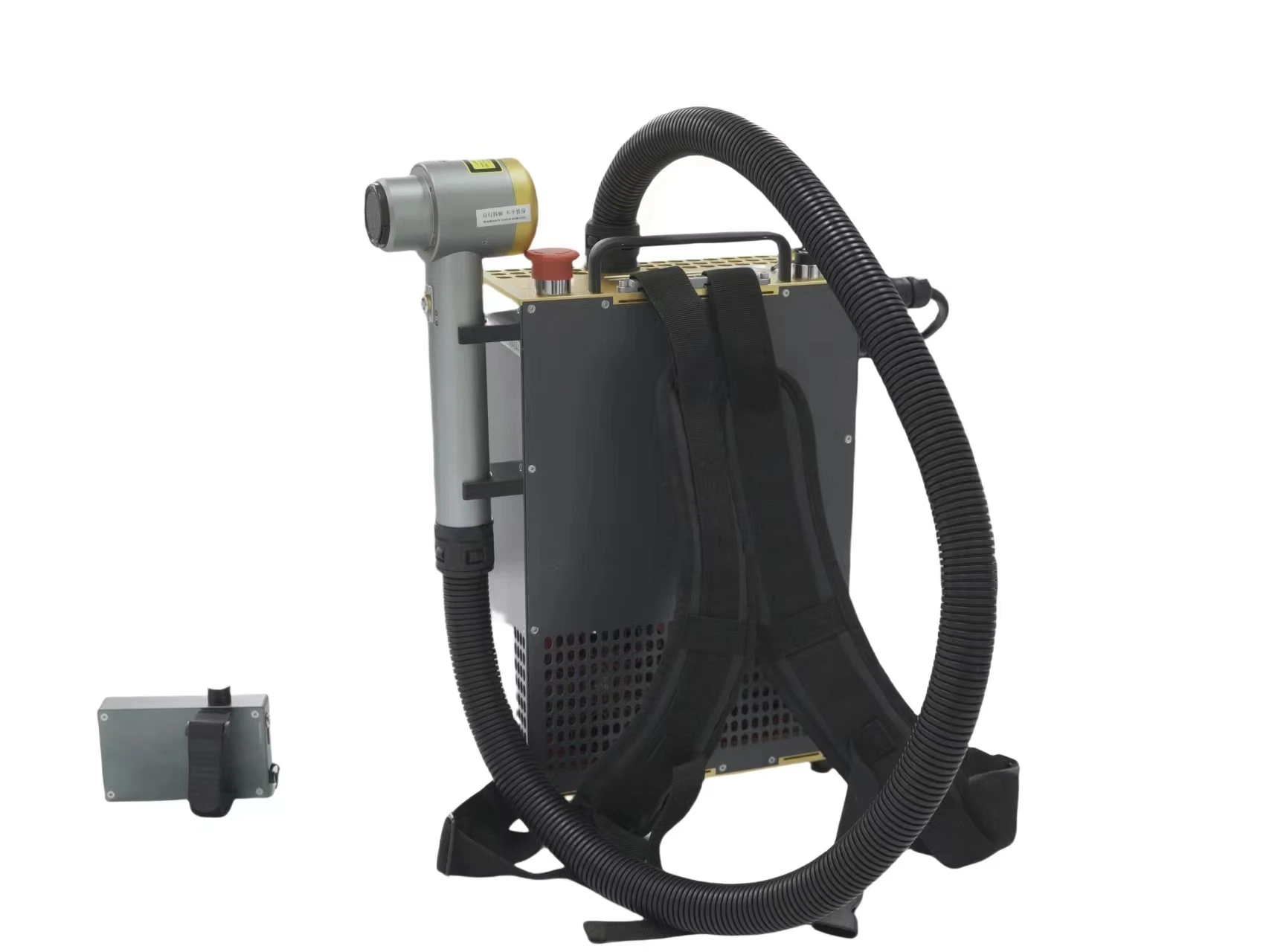 Selling Fast Speed 300w Backpack Pulsed Laser Cleaning Machine with Battery Air Cooled
