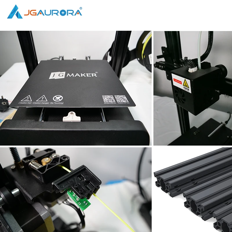 
A5S JGMaker 305X305X320mm High Accuracy Resume Printing Power Off Professional Large 3D Printer 