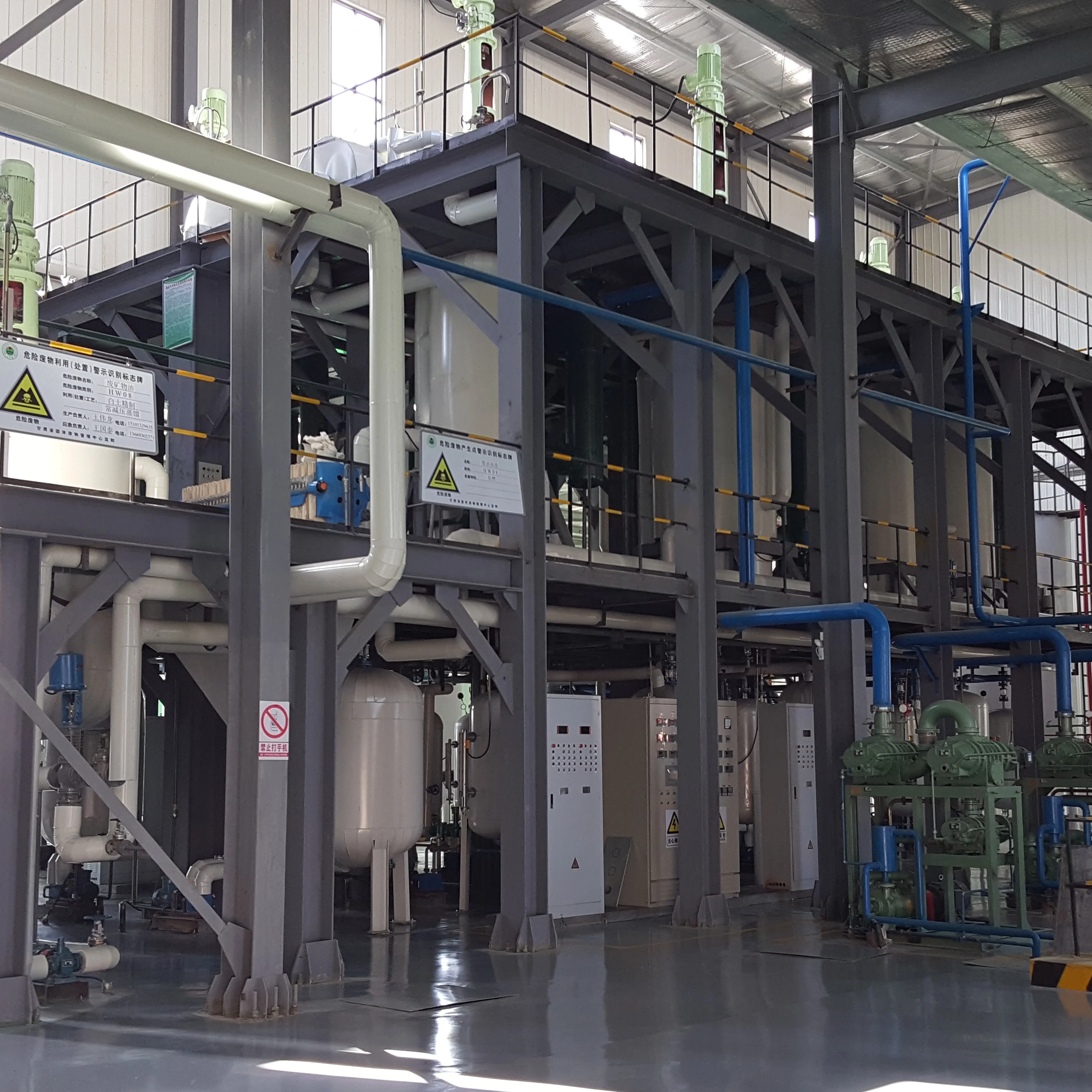 
Arrange engineer used oil recycling refinery Crude oil from diesel 