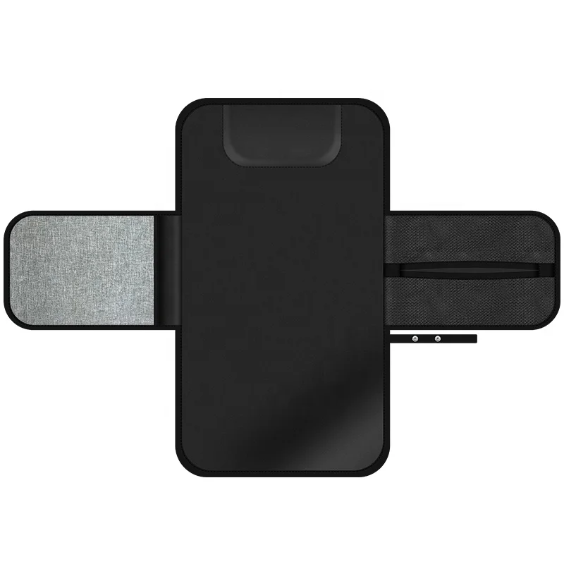 Simple Design Traveling  Portable Pure Color Grey Waterproof  Baby Changing Mat with Pillow