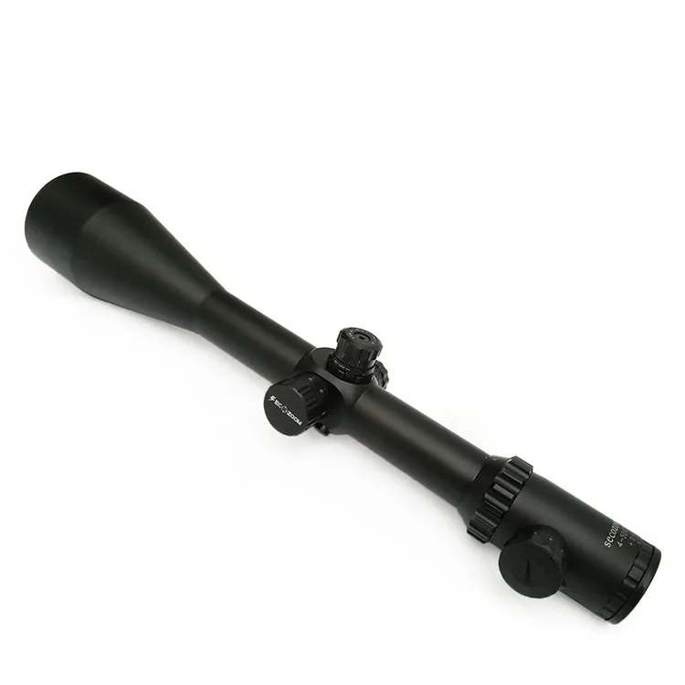 SECOZOOM Best 4-50x75 Riflescope SFP Hunting Shooting Rifle Scope with Mount Sunshade