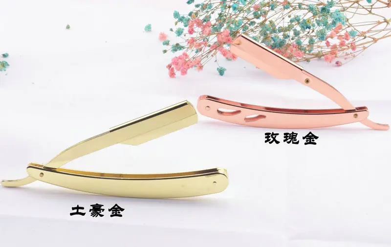 Professional Salon Stainless Steel Barber Straight Men Care Personal Beard Beauty Shaving Razor