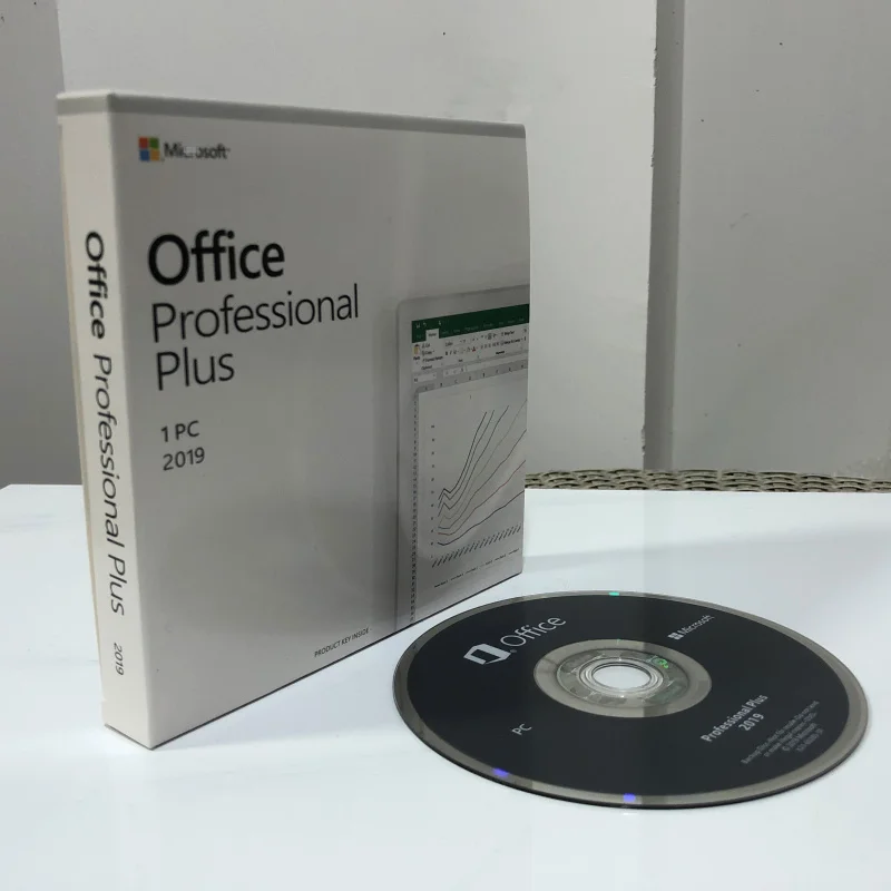 Office 2019 Professional Plus DVD Retail Box Original 100% Activation Office 2019 Pro Plus DVD Full Package