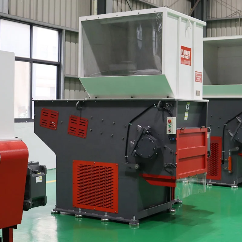 Single Shaft Shredder Machine for Wood Rubber and