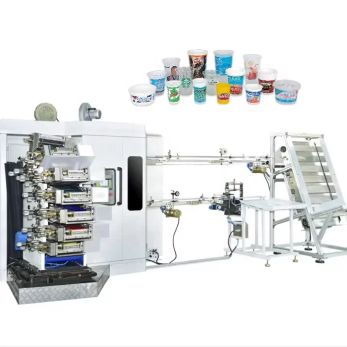 TOWIN 7160S Automatic Offset Printing Machine for Plastic Cup