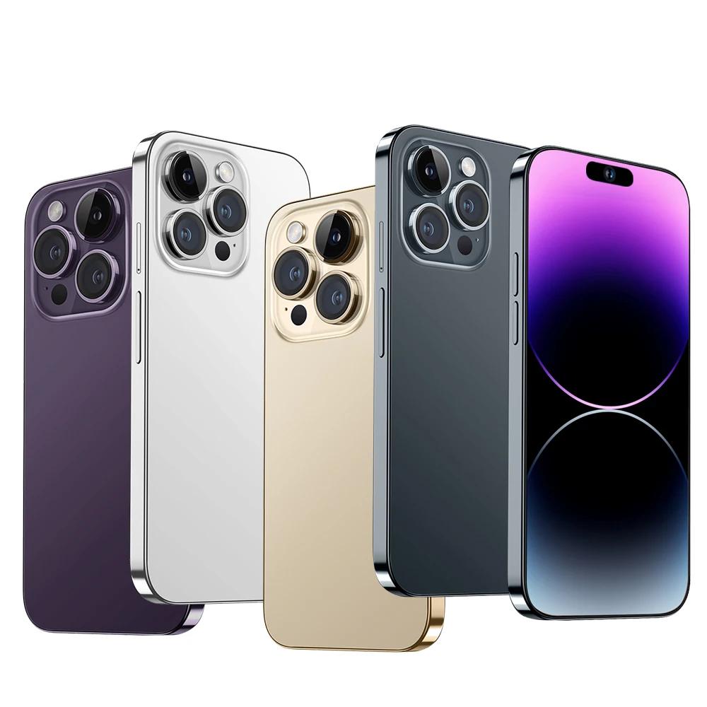 Оригинальный 14 Pro max китайский бренд Android 11 система 7300 мАч аккумулятор 7 3 дюймов 5G мобильный смартфон