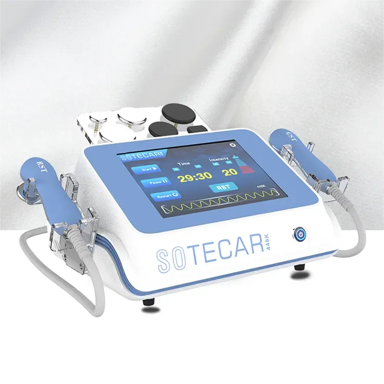 Tecar Deep Therapy Massager Slimming Cet Ret RF Machine Slimming Wrinkles Removal Diathermy Machine