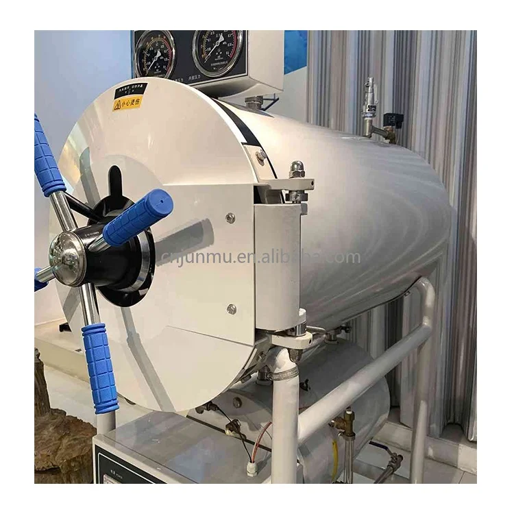 Horizontal Pressure Steam Sterilizer Hot selling medical sterilization machinery Cleaning and disinfecting equipment
