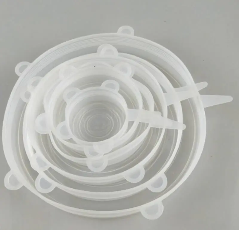 F1-492 Reusable Durable and Expandable Silicone fresh-keeping Covers for Fresh Food & Leftovers Keep Food Fresh