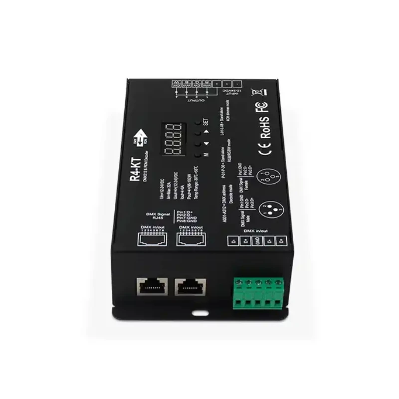 GLS 4-channel RDM DMX512 decoder