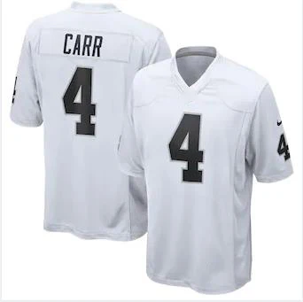 Active American Football Wear Custom RAIDERS Football Jersey #28 JACOBS #83 WALLER #4 CARR #13 RENFROW # 94 NASSIB #24 ARRAM