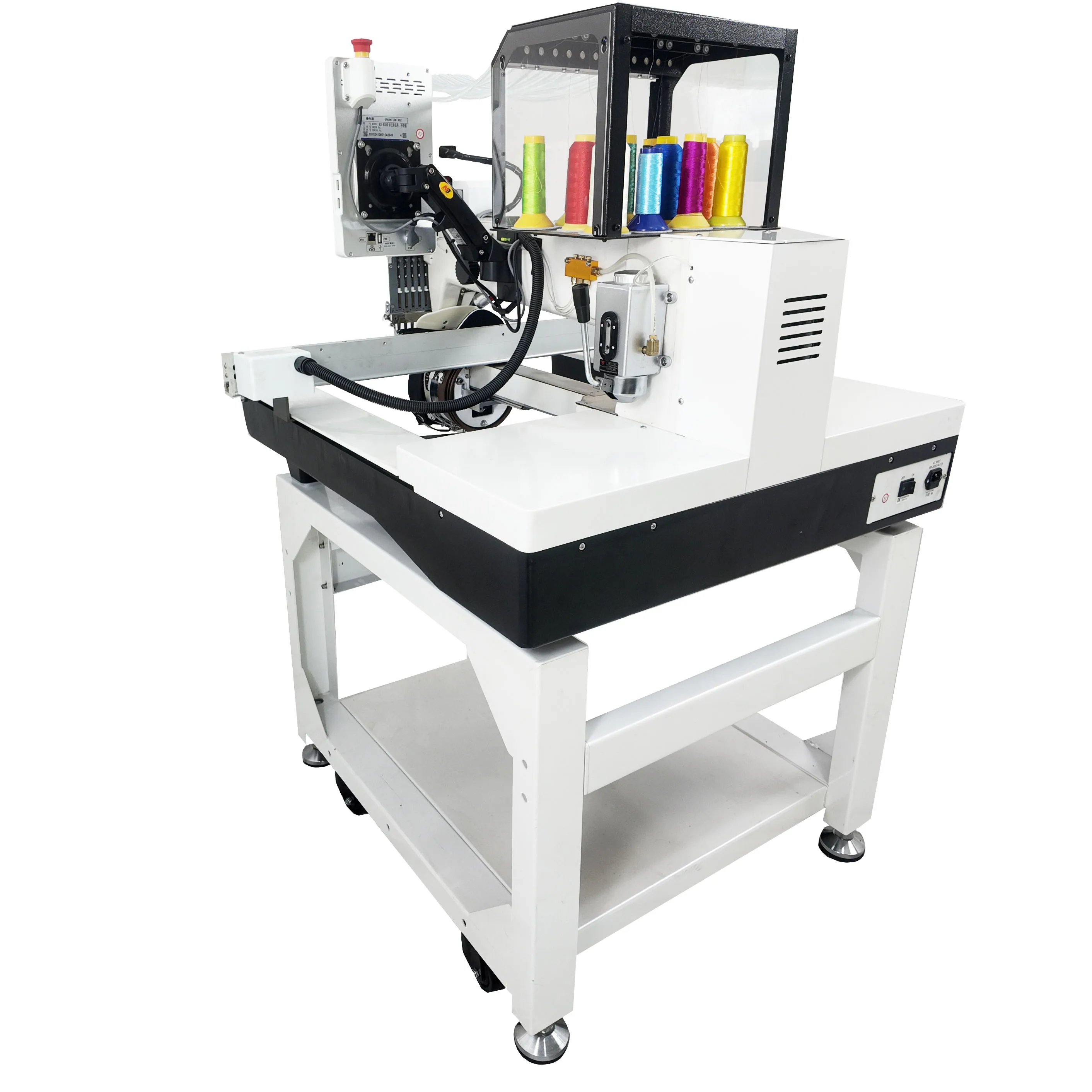 Вышивальная машина Embro Ninjas с одной головкой, 1200 об./мин., отечественная компьютеризированная 12, 15 игл, шарикоподшипник по индивидуальному заказу