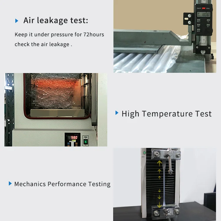 New Arrival U style inflatable air tube bags for laptop packaging