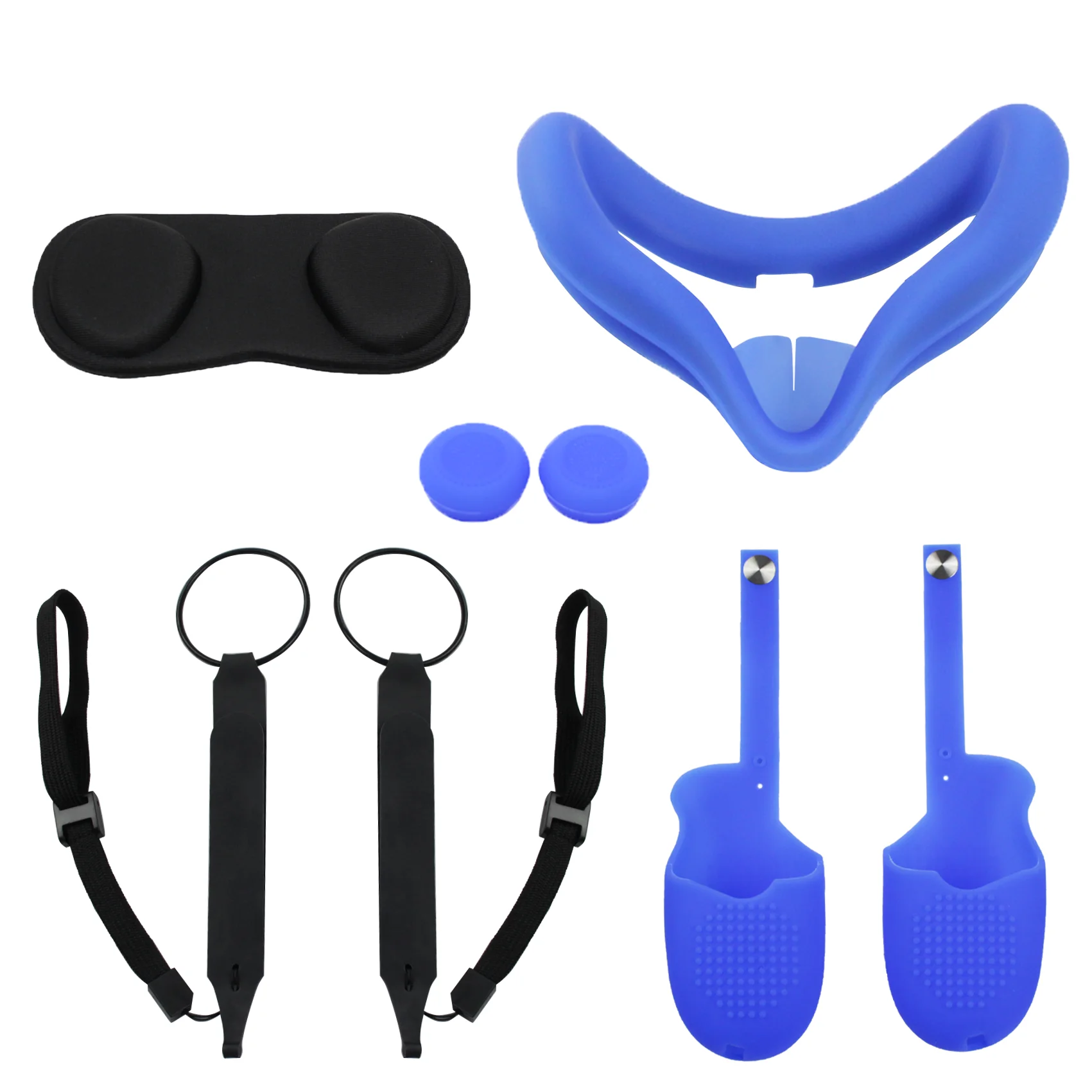 Touch Controller PU Ring Strap Silicone Sleeve Handle Grip  Accessories Compatible with Meta/Oculus quest 2/1