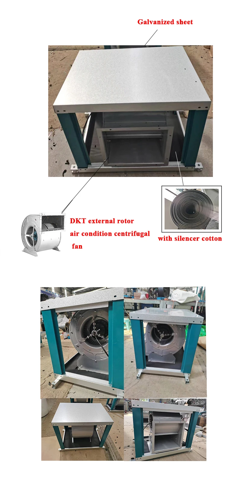 SDKT4D-250S kitchen fan hood extractor cooker 750w centrifugal cabinet box fan