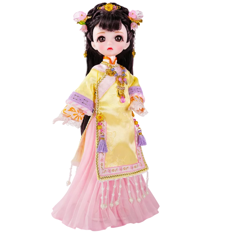 New Arrival 30cm bjd dolls plastic diy girls ball jointed dolls toys