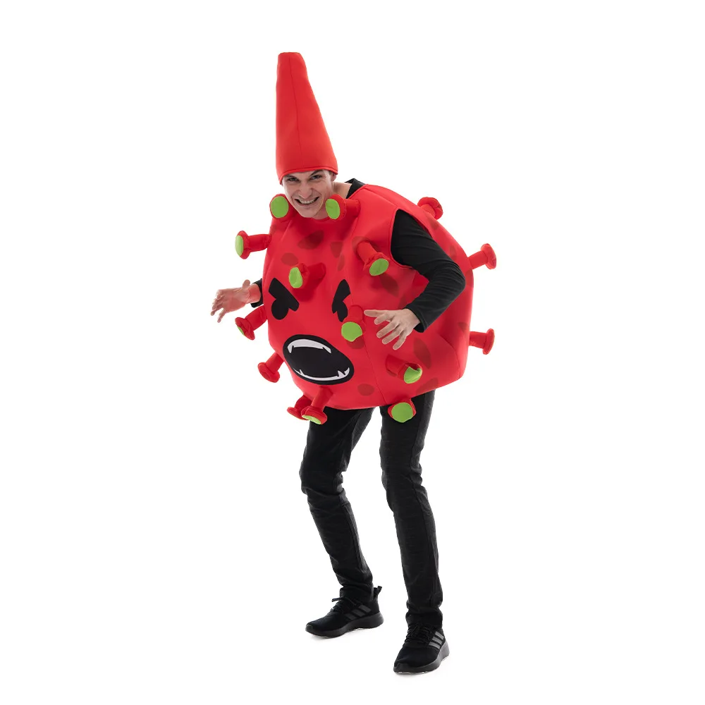 Red dragon fruit props funny party costumes Halloween costumes