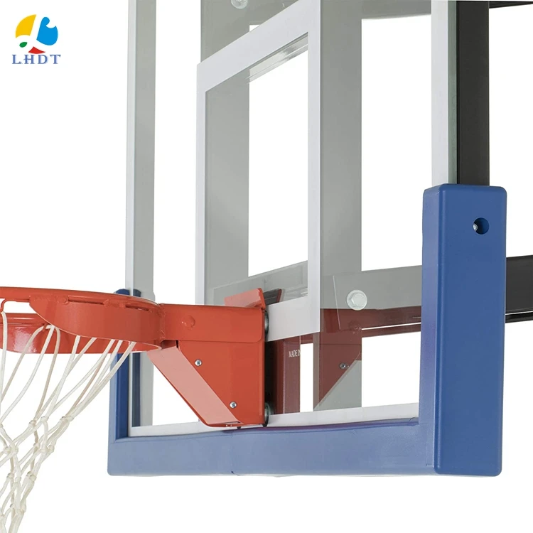 China Best Quality 8mm 10mm 12mm Tempered Glass Basketball PU Backboard Padding