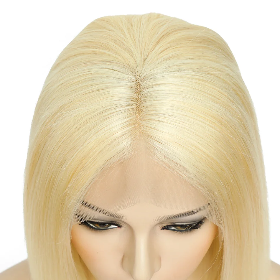Free Shipping Human Hair 13x4 Transparent Lace Front Wig Wholesale Natural Blonde Glueless Hat Wig For Black Women