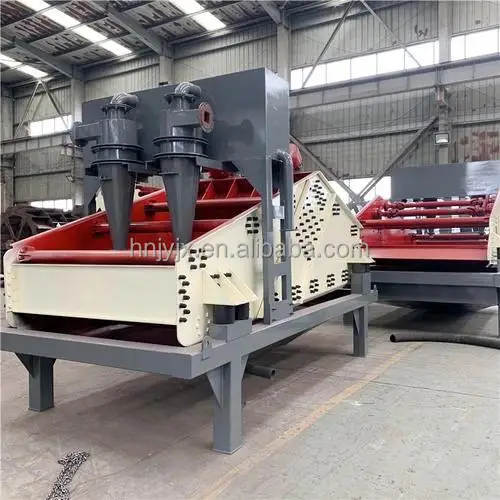 Professional Fine Sand Recovering Machine For Separating Collecting Sand From Gold Ore Mining With Vibration Screen For Sale