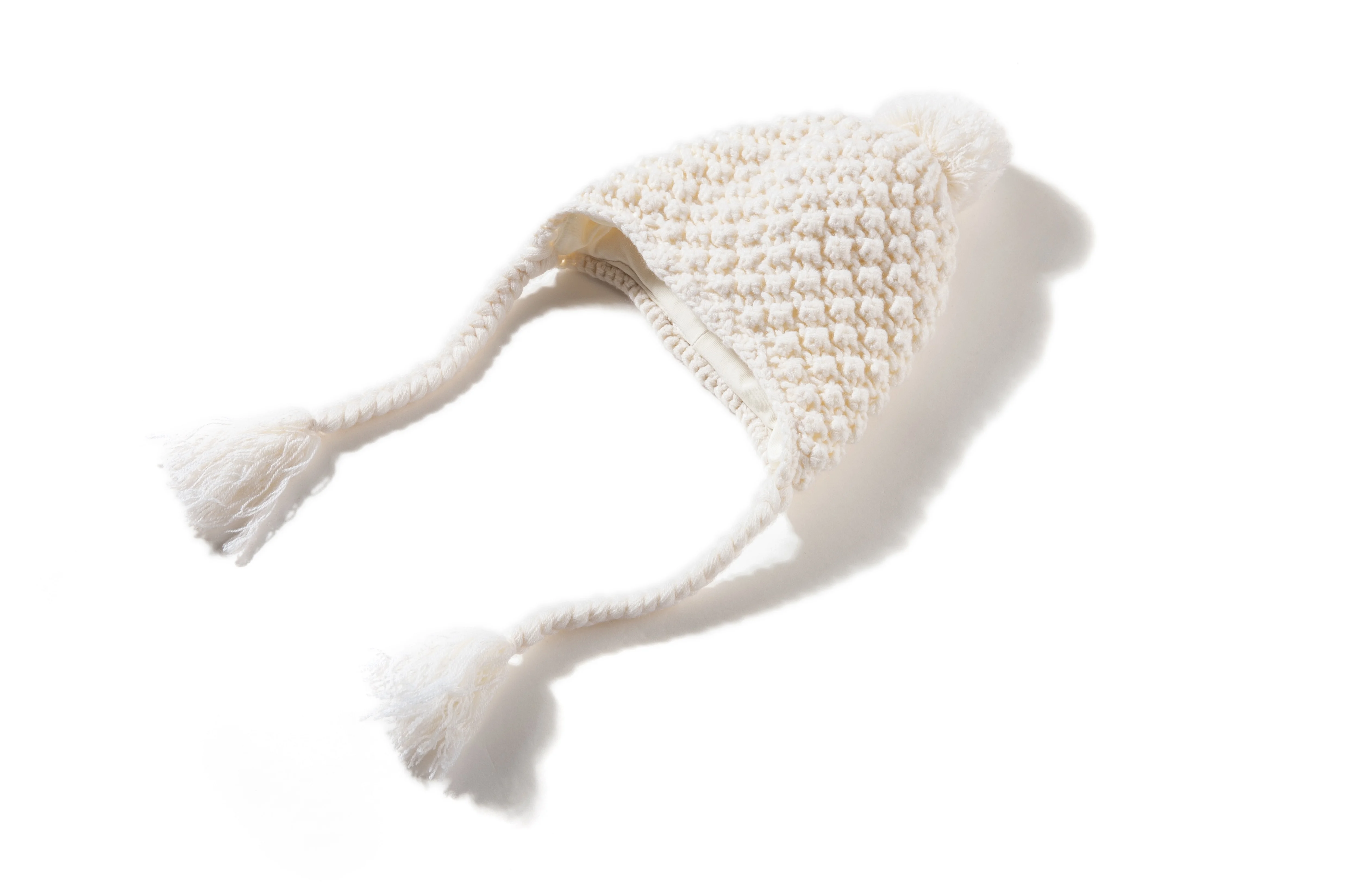 Baby Girls Hat Wool Winter Hats with Cotton Lining Fashion Custom Kids Accessory Knitted Hat Children Female COMMON