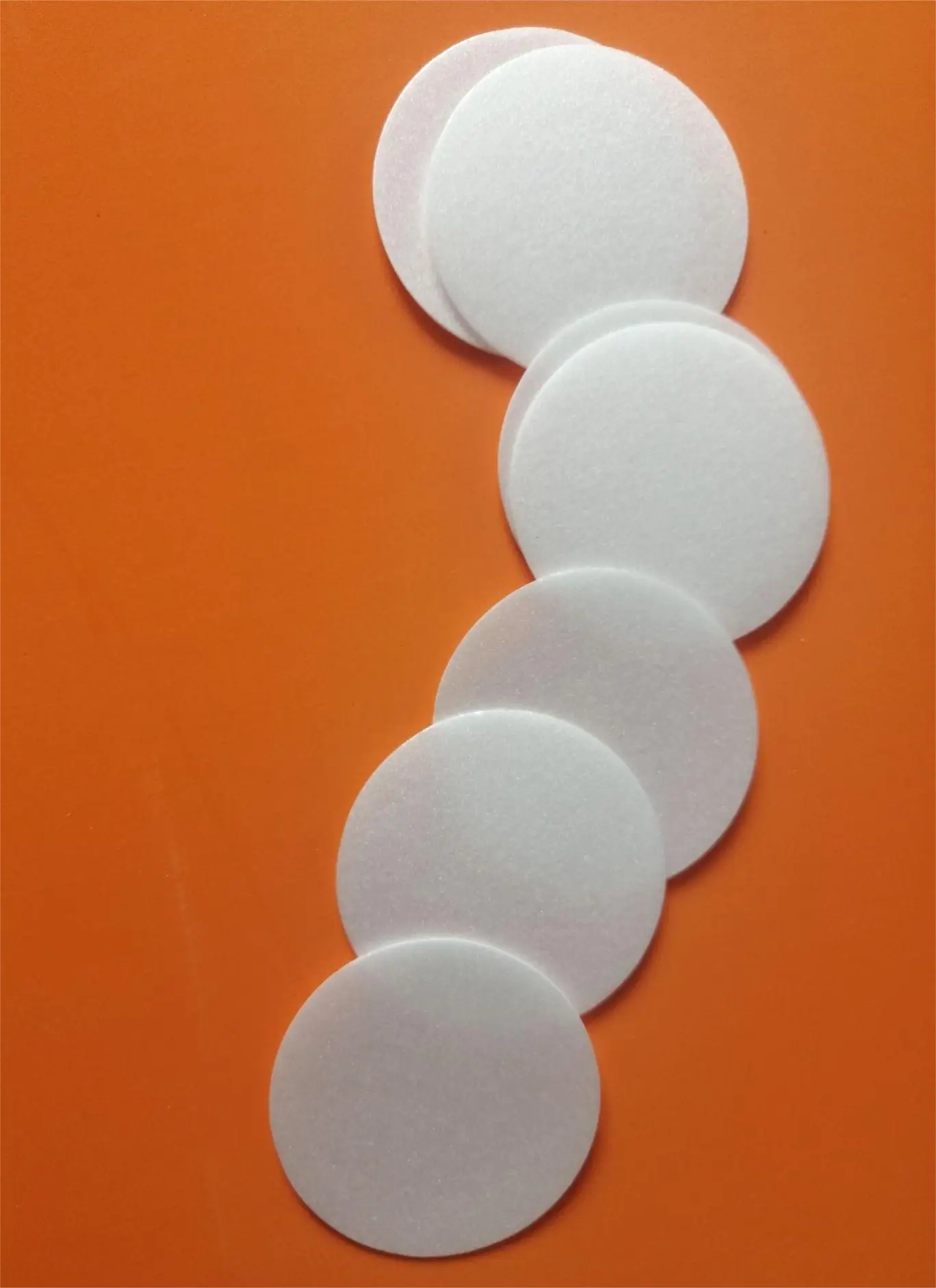 High Airflow round white food grade polyethylene bottle cap pe foam liners in roll for cosmetic jar