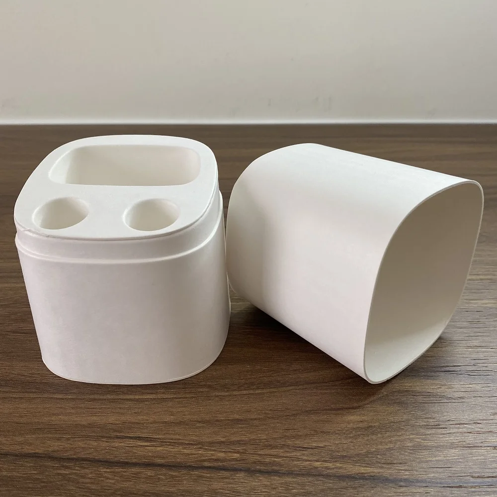 Custom eco friendly molded paper pulp packaging solution, molded pulp packaging box