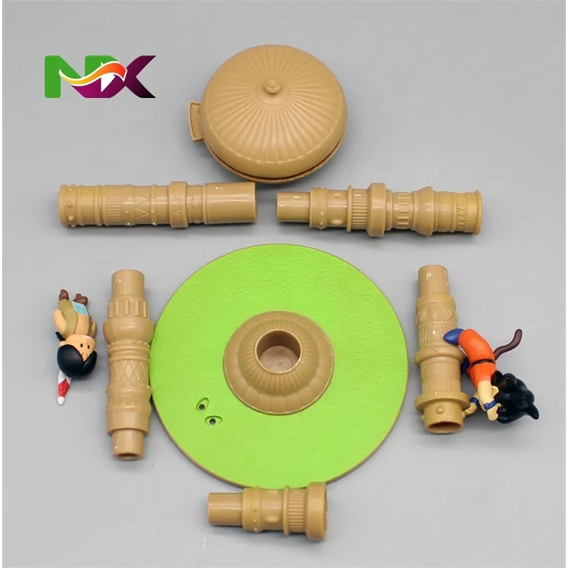 35cm Anime Dragoned Ball Kalinda Action Figure PVC Ornament Doll Goku Upa Karin Tower Scene Figurine Collection Model Toys