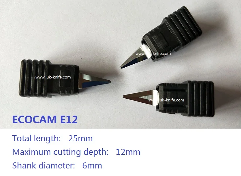  Двойные круглые Осциллирующие лезвия ECOCAM E12 6 мм для осциллирующего ножа режущий