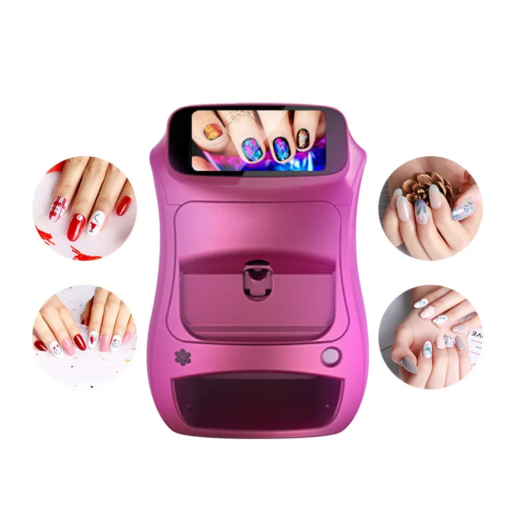 Intelligent nail printer 3d digital Nail Art for finger nail salon equipment