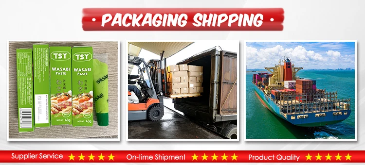 Japanese food green Spicy Seasoning dipping sauce china wasabi paste