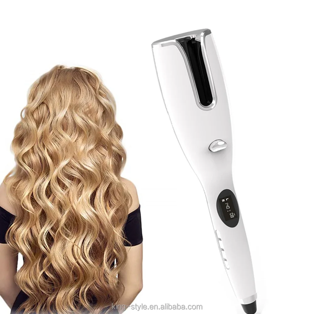 Ceramic hair curler machine prince 2 in 1 hair straightener curling iron