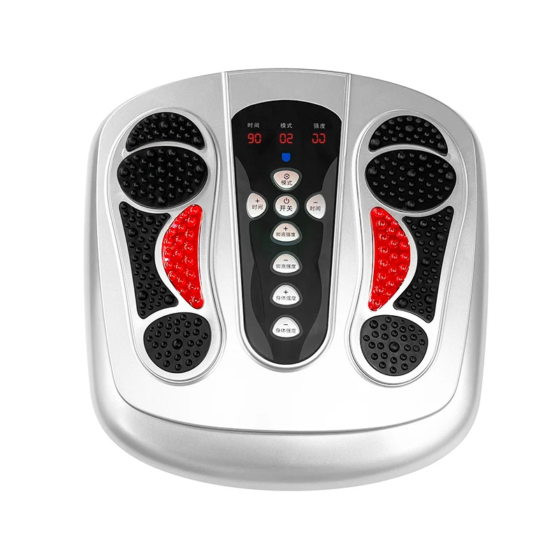 Eco-friendly Portable Folding Blood Circulation Muscle Training Acupuncture Pulse Ems Electric Foot Massager Foot Machine