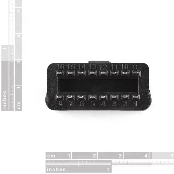 OBD2 штекер 16PIN OBDII разъем Универсальный OBD/E-OBD переходник