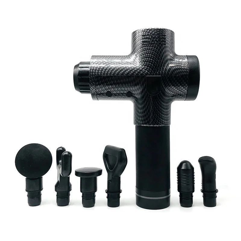 Massage gun muscle massager deep tissue percussion portable handheld electric body massager sports drill super silent brushless