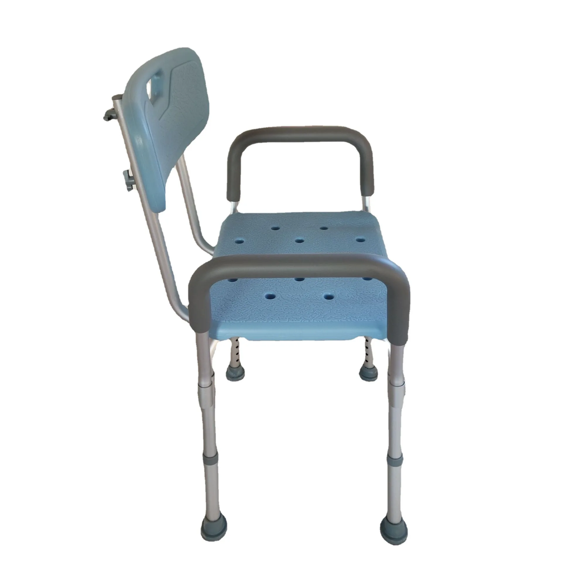 Elderly Pregnant  Bathroom Stool Non-slip Shower Stool Disabled With Back and armrest