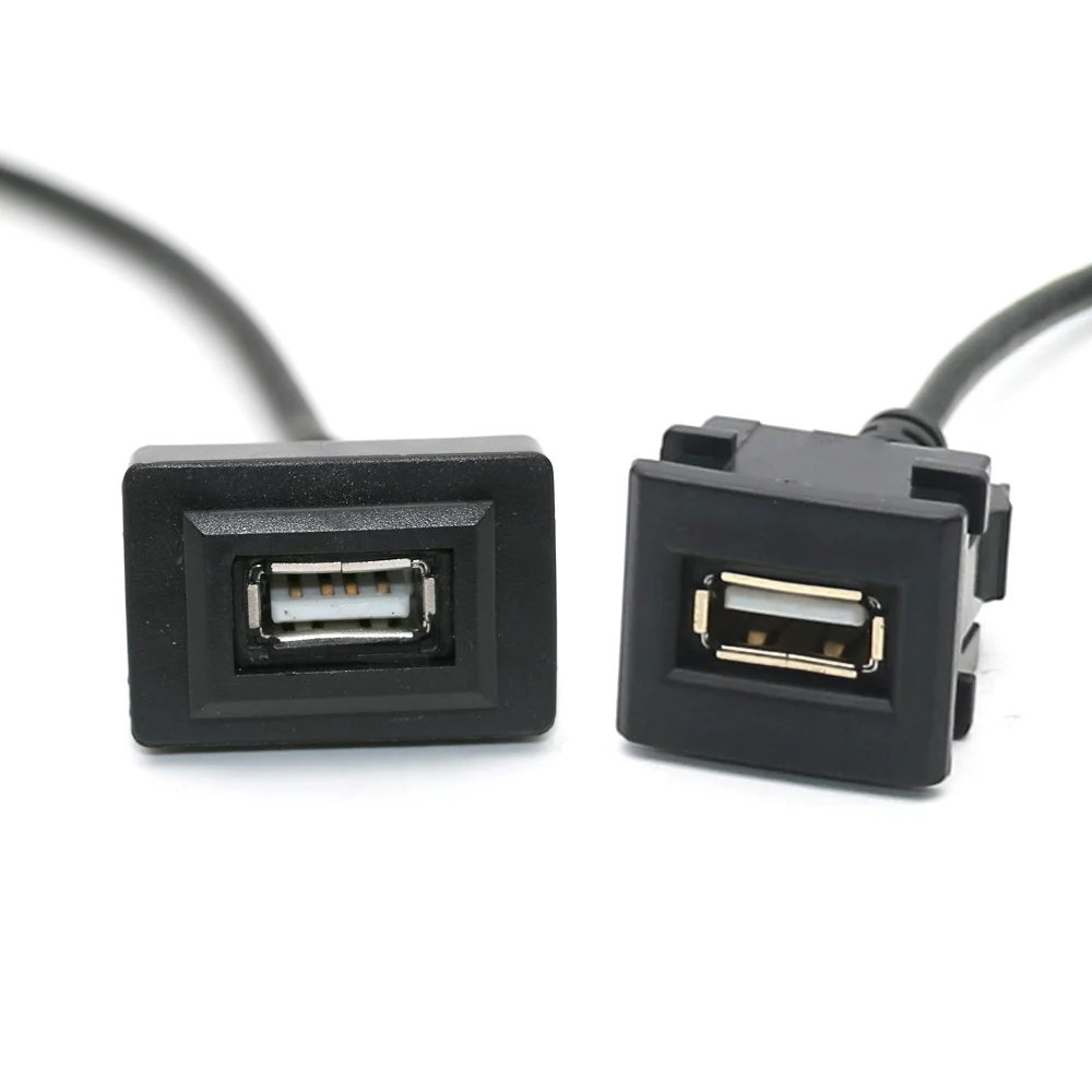 Car Line Extension Lead for Toyota Camry Prius Corolla Vios Reiz RAV4 Altis USB Interface Adapter Cable Charge Data Transfer