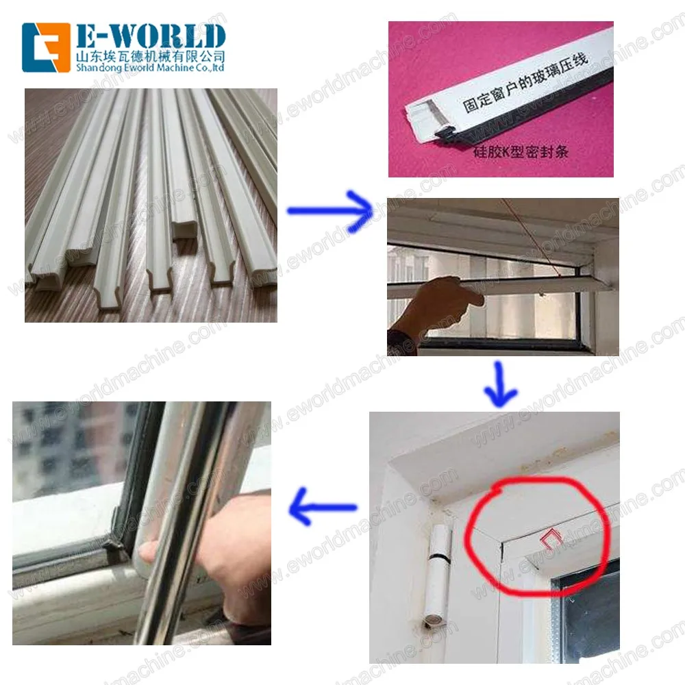 Glazing bead  saw for PVC UPVC profile(window and door making machine)