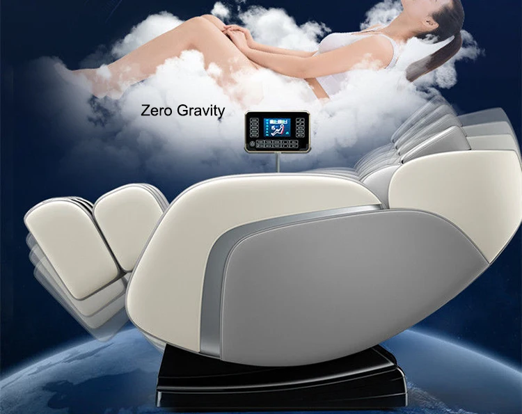 Sale Relaxing Comfort 4D Zero Gravity Fullbody Foot Arm Rest Leather Massage Chair Fauteuil Massant 3 in 1 Body OEM Waist Soles