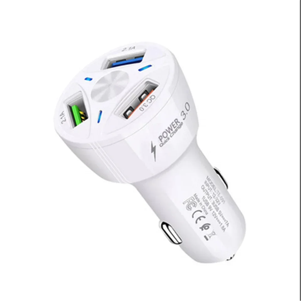 Car mobile phone fast charge charger for Audi A6 C5 BMW F10 Toyota Corolla Citroen C4 C3 Nissan Qashqai Ford Focus
