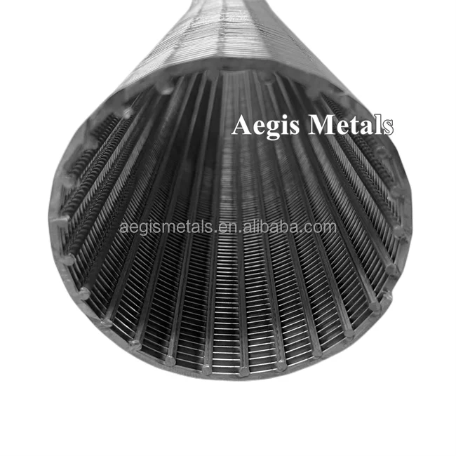 316 316L stainless steel thread adapter connection wedge wire screen filter cartridge